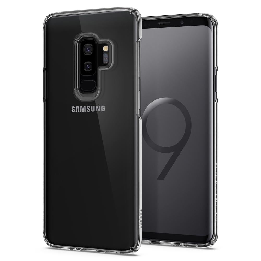 Buy Spigen Samsung Galaxy S9 Plus Case Thin Fit - Crystal Clear from Vmart in Pakistan