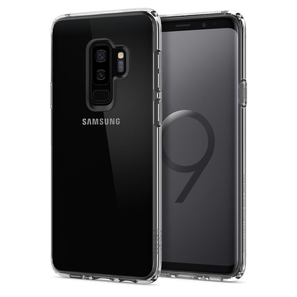 Buy Spigen Samsung Galaxy S9 Plus Case Ultra Hybrid - Crystal Clear from Vmart in Pakistan