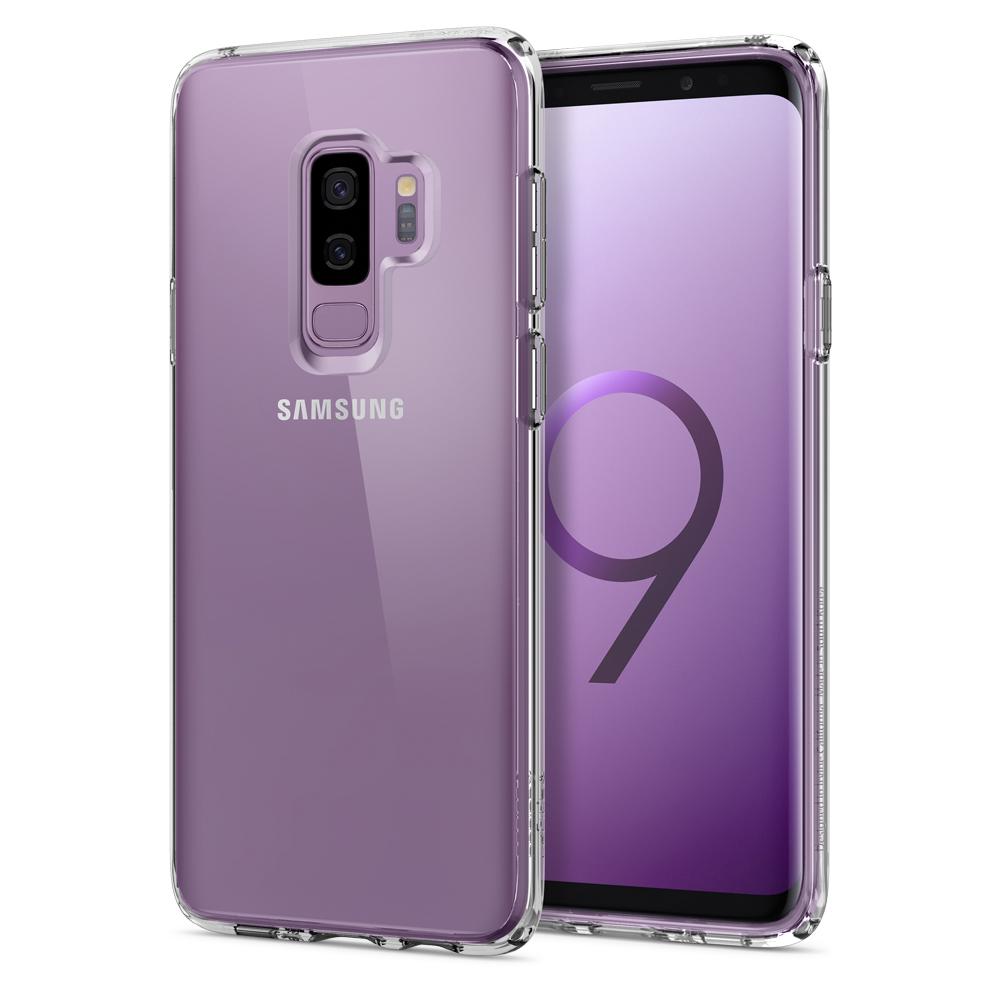 Buy Spigen Samsung Galaxy S9 Plus Case Ultra Hybrid - Crystal Clear from Vmart in Pakistan