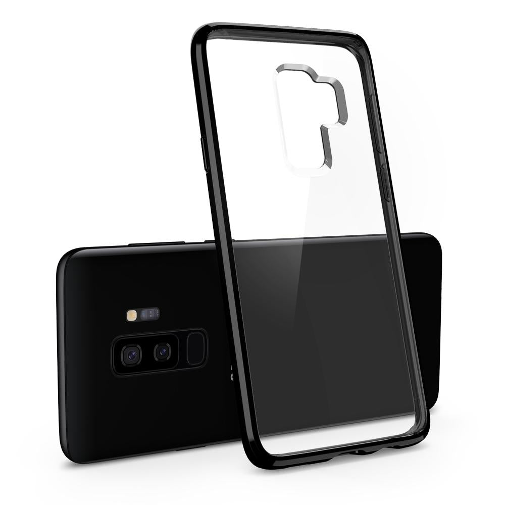 Buy Spigen Samsung Galaxy S9 Plus Case Ultra Hybrid - Matte Black from Vmart in Pakistan