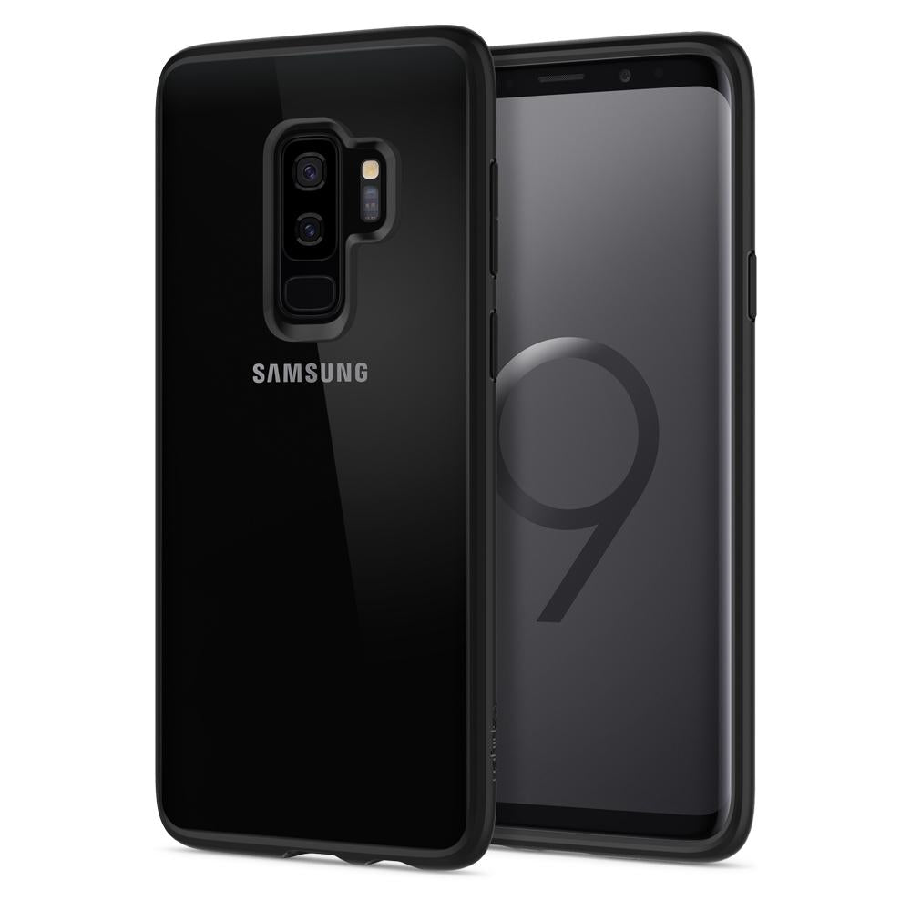 Buy Spigen Samsung Galaxy S9 Plus Case Ultra Hybrid - Matte Black from Vmart in Pakistan