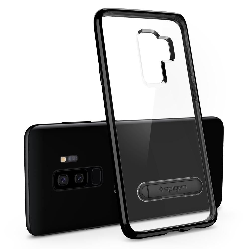 Buy Spigen Samsung Galaxy S9 Plus Case Ultra Hybrid S - Midnight Black from Vmart in Pakistan
