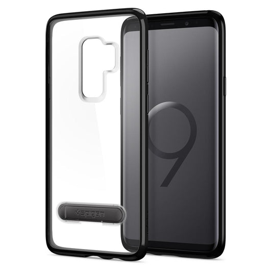 Buy Spigen Samsung Galaxy S9 Plus Case Ultra Hybrid S - Midnight Black from Vmart in Pakistan