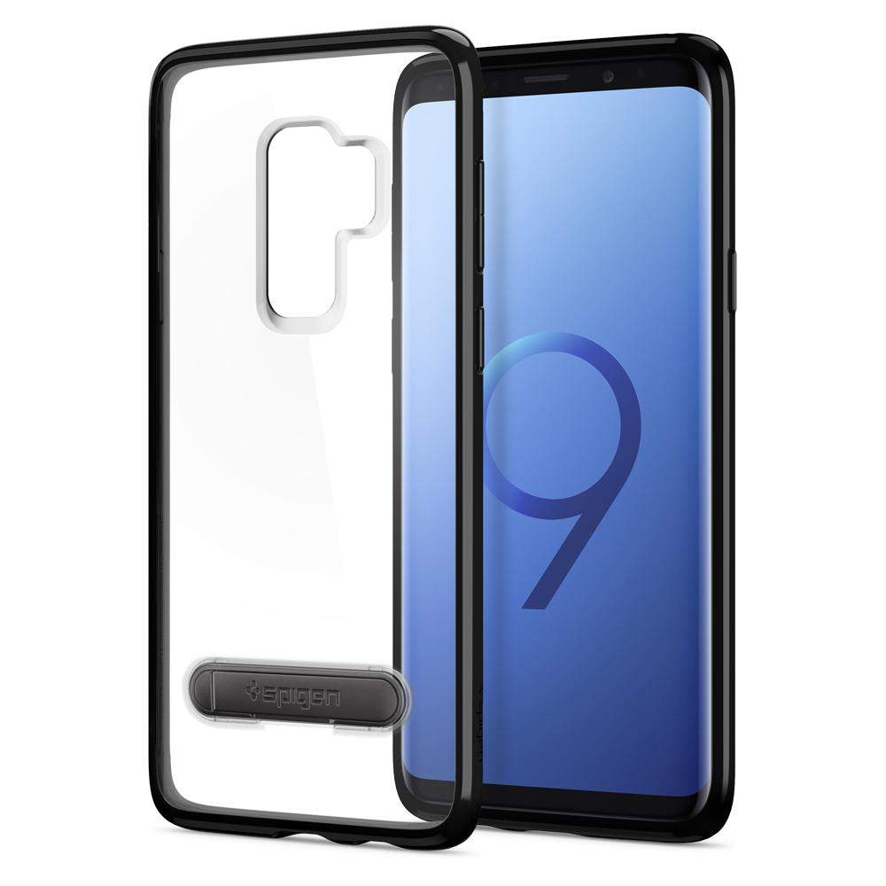 Buy Spigen Samsung Galaxy S9 Plus Case Ultra Hybrid S - Midnight Black from Vmart in Pakistan