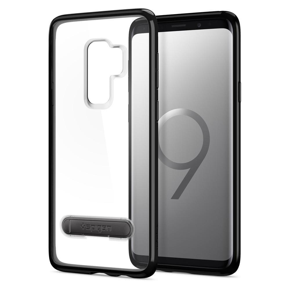 Buy Spigen Samsung Galaxy S9 Plus Case Ultra Hybrid S - Midnight Black from Vmart in Pakistan
