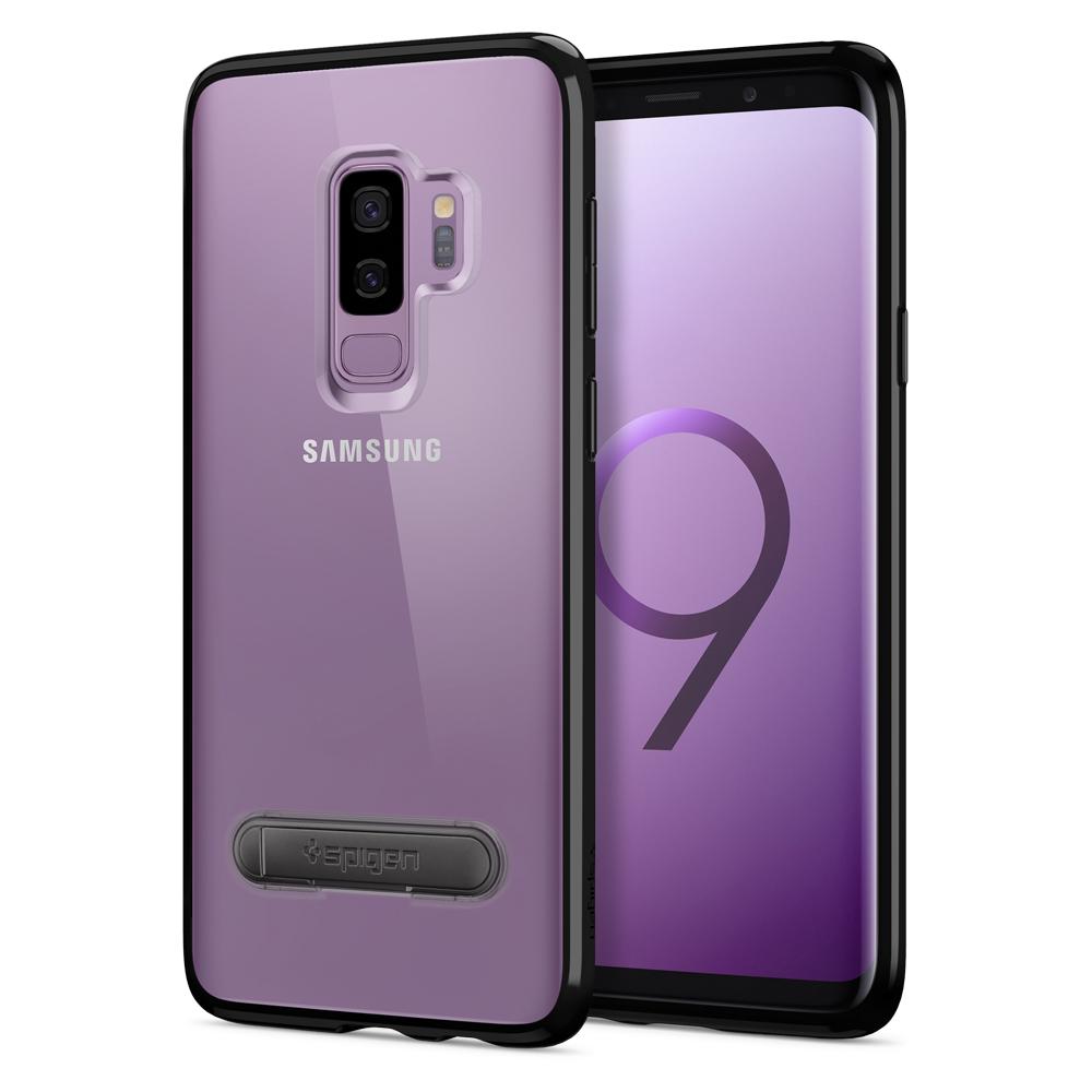Buy Spigen Samsung Galaxy S9 Plus Case Ultra Hybrid S - Midnight Black from Vmart in Pakistan