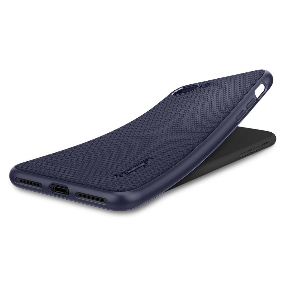 Buy Spigen iPhone 8 Plus / 7 Plus Case Liquid Air Armor - Midnight Blue from Vmart in Pakistan