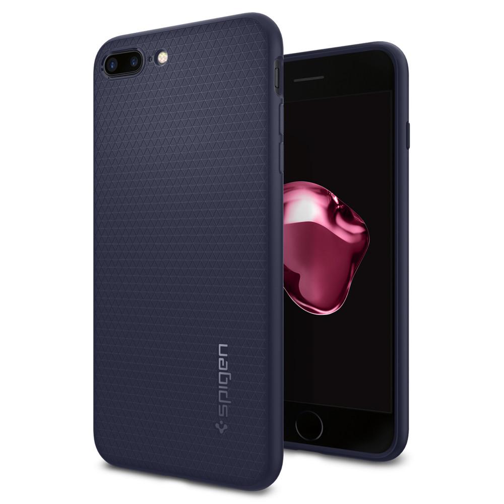 Buy Spigen iPhone 8 Plus / 7 Plus Case Liquid Air Armor - Midnight Blue from Vmart in Pakistan