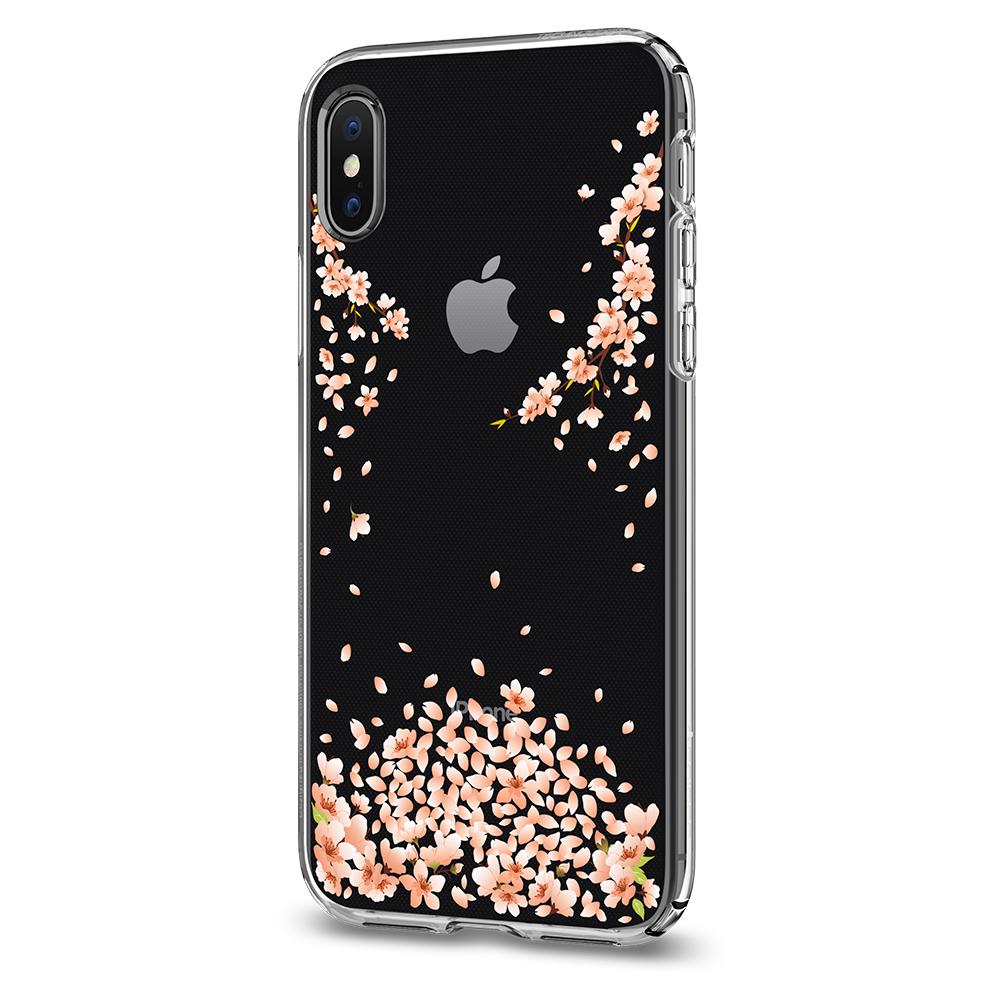 Buy Spigen iPhone X Case Liquid Crystal Blossom - Crystal Clear from Vmart in Pakistan