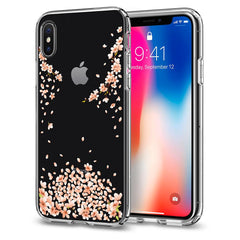 Buy Spigen iPhone X Case Liquid Crystal Blossom - Crystal Clear from Vmart in Pakistan