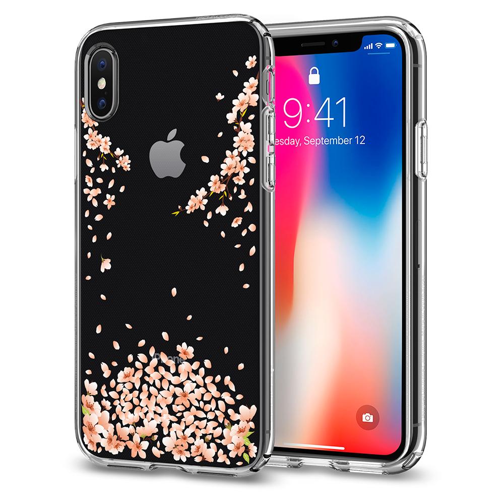 Buy Spigen iPhone X Case Liquid Crystal Blossom - Nature from Vmart in Pakistan