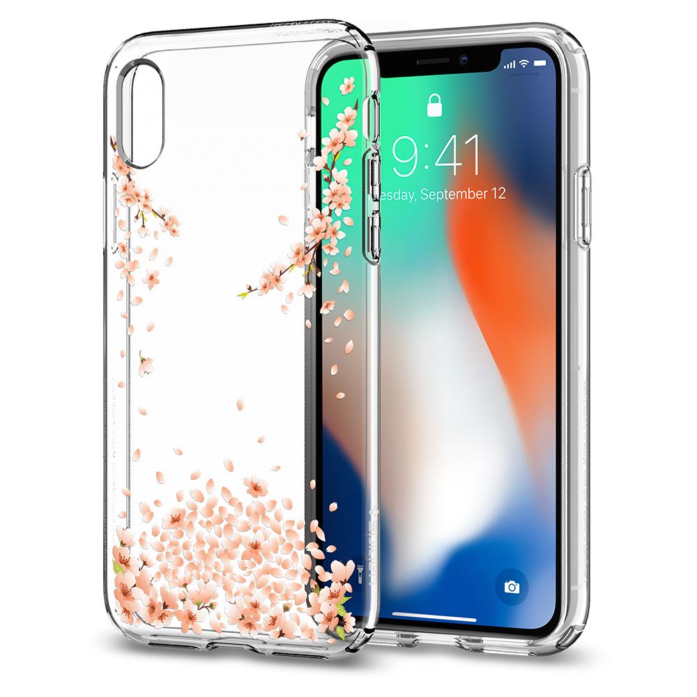 Buy Spigen iPhone X Case Liquid Crystal Blossom - Nature from Vmart in Pakistan