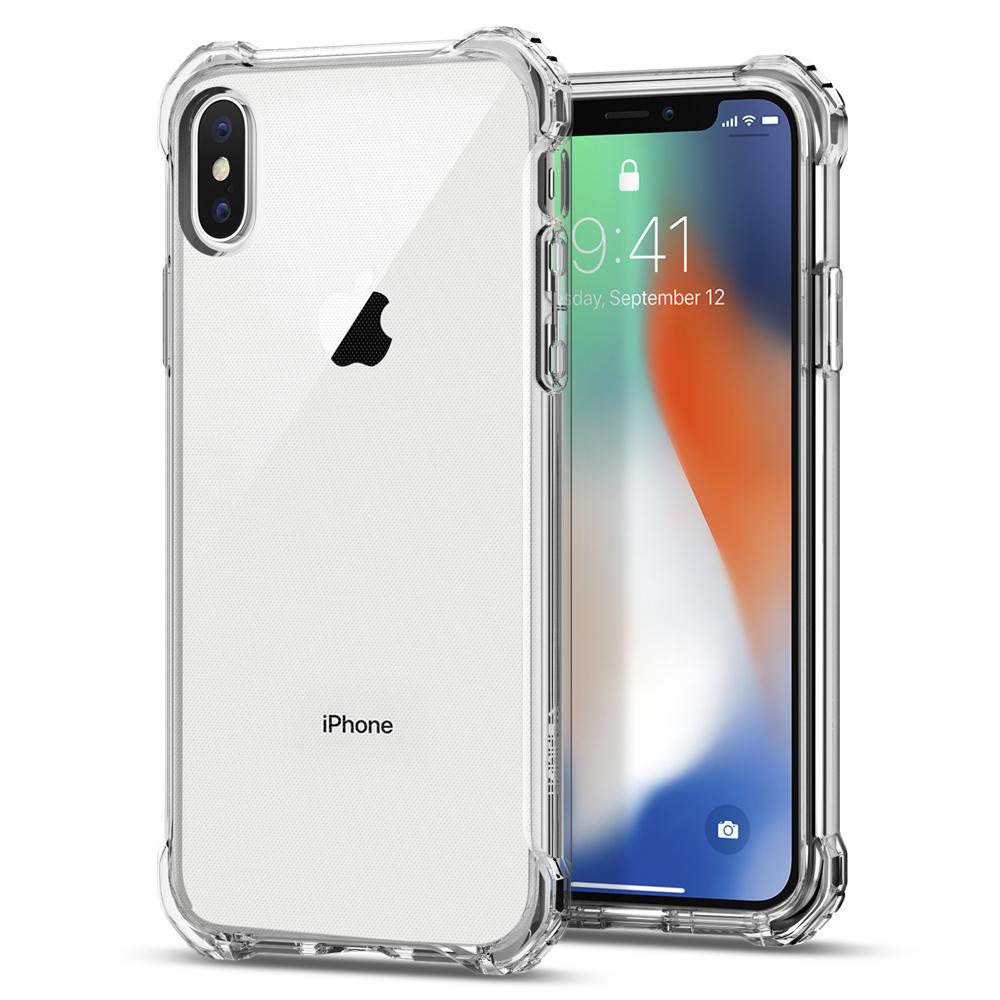 Buy Spigen iPhone X Case Rugged - Crystal from Vmart in Pakistan