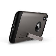 Buy Spigen iPhone X Case Slim Armor - Gunmetal from Vmart in Pakistan