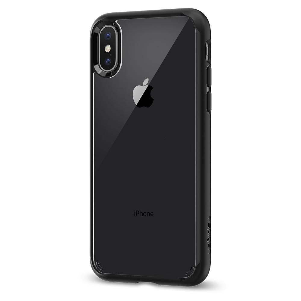 Buy Spigen iPhone X Case Ultra Hybrid - Matte Black from Vmart in Pakistan