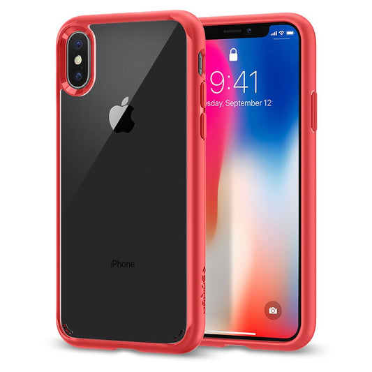 Buy Spigen iPhone X Case Ultra Hybrid - Red from Vmart in Pakistan