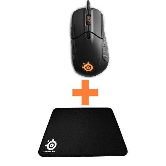 Buy SteelSeries Bundle 3 (Rival 310 Mouse + Qck Heavy Mouse Pad) from Vmart in Pakistan