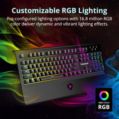 Buy Tronsmart TK09R RGB Mechanical Gaming Keyboard - US Version from Vmart in Pakistan