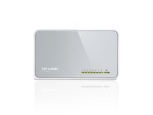 Buy TP-Llink TL-SF1008D 8-Port 10/100Mbps Desktop Switch from Vmart in Pakistan