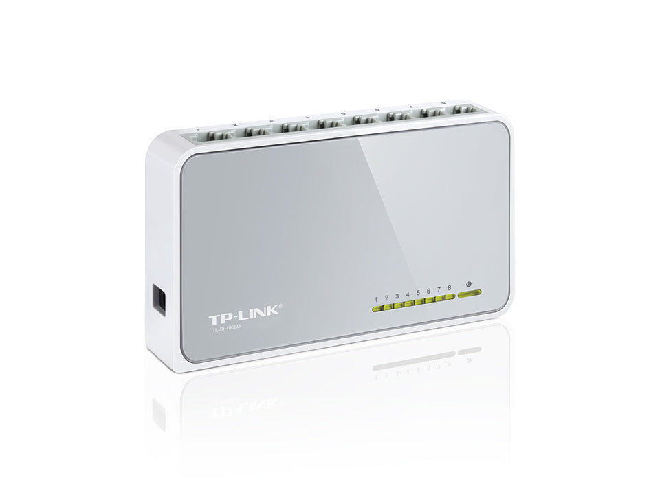 Buy TP-Llink TL-SF1008D 8-Port 10/100Mbps Desktop Switch from Vmart in Pakistan