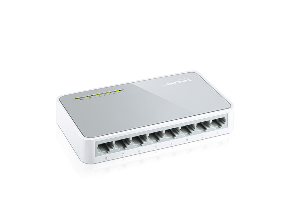 Buy TP-Llink TL-SF1008D 8-Port 10/100Mbps Desktop Switch from Vmart in Pakistan