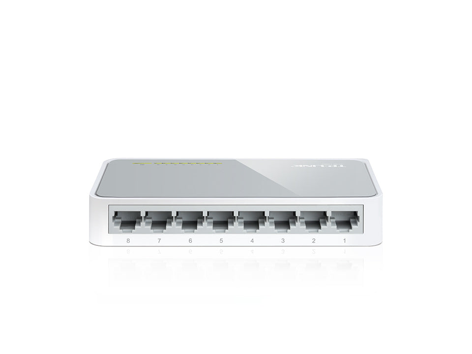 Buy TP-Llink TL-SF1008D 8-Port 10/100Mbps Desktop Switch from Vmart in Pakistan