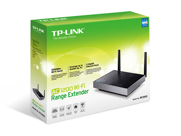 Buy TP-Link RE380D AC1200 Wi-Fi Range Extender from Vmart in Pakistan