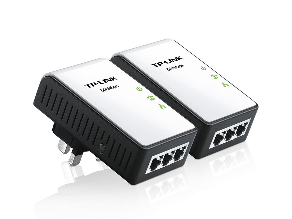 Buy TP-Link TL-PA4030KIT AV500 3-port Mini Powerline Adapter Starter Kit from Vmart in Pakistan