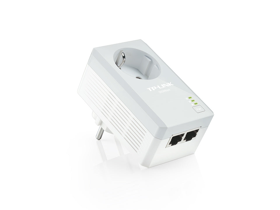 Buy TP-Link TL-PA4010P AV500 Powerline Adapter with AC Pass Through from Vmart in Pakistan