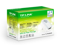 Buy TP-Link TL-PA4010PKit AV500 Powerline Adapter with AC Pass Through Starter Kit from Vmart in Pakistan
