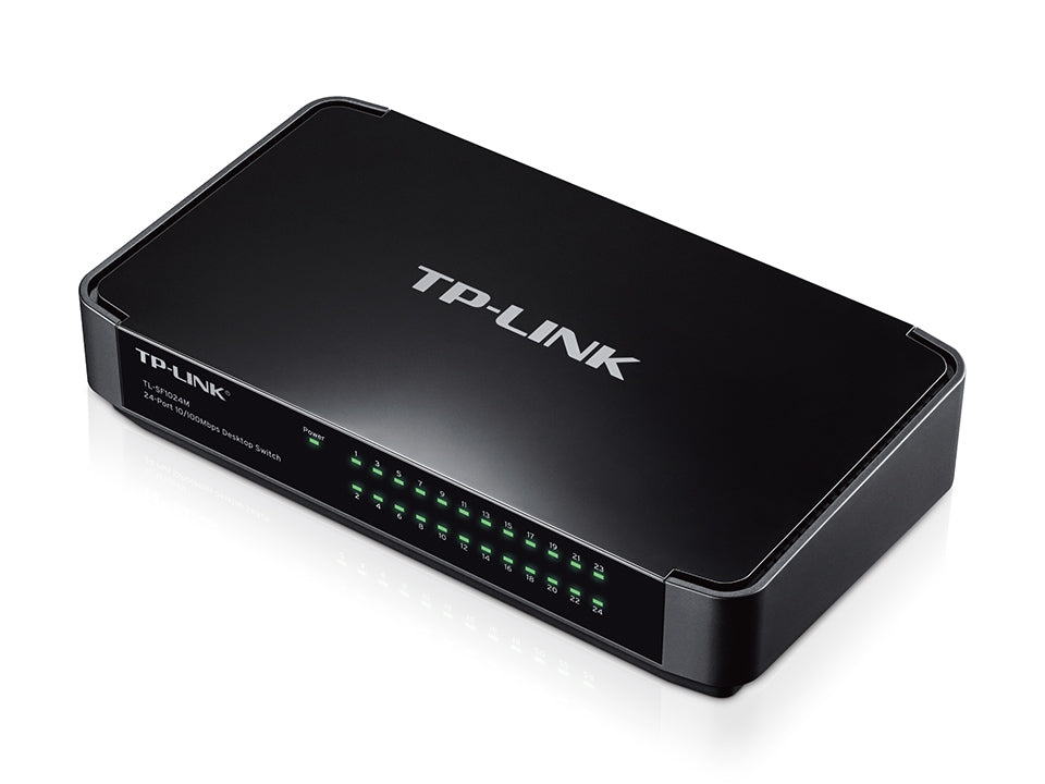 Buy TP-Link TL-SF1024M 24-Port 10/100Mbps Desktop Switch from Vmart in Pakistan