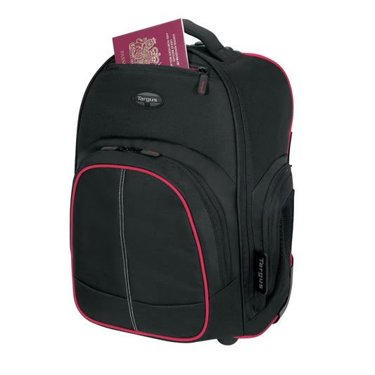 Buy Targus 16 Compact Rolling Backpack - Black/Red from Vmart in Pakistan