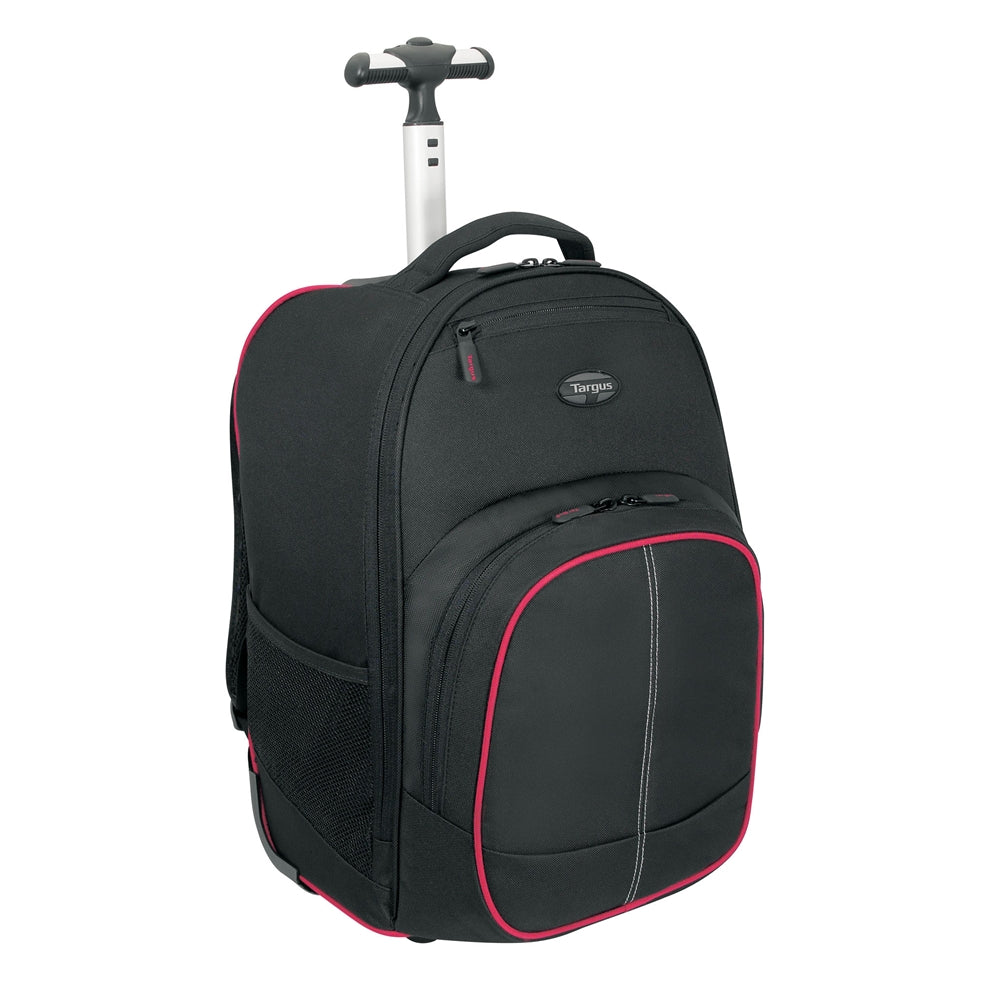 Buy Targus 16 Compact Rolling Backpack - Black/Red from Vmart in Pakistan
