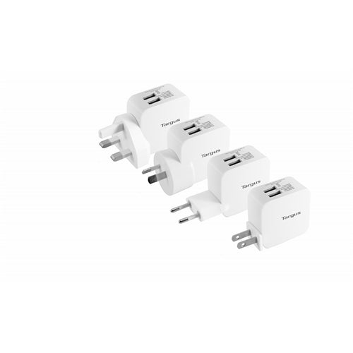 Buy Targus Dual USB Rapid Power Charger (Total 4.2A) - White from Vmart in Pakistan