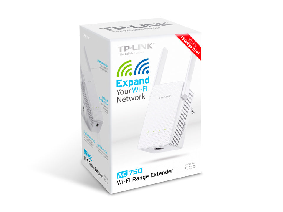 Buy Tp-link RE210 AC750 Wi-Fi Range Extender from Vmart in Pakistan