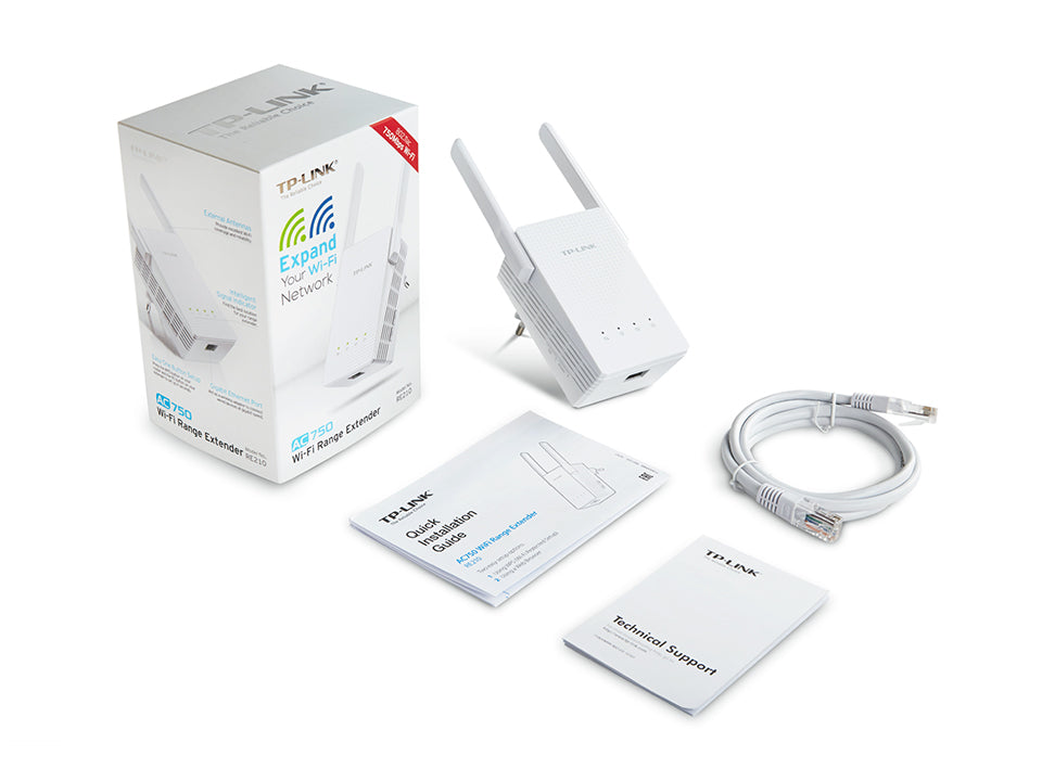 Buy Tp-link RE210 AC750 Wi-Fi Range Extender from Vmart in Pakistan