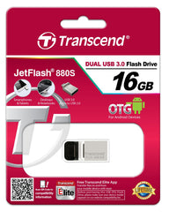 Buy Transcend 16GB JetFlash 880 USB 3.0 OTG Flash Drive from Vmart in Pakistan