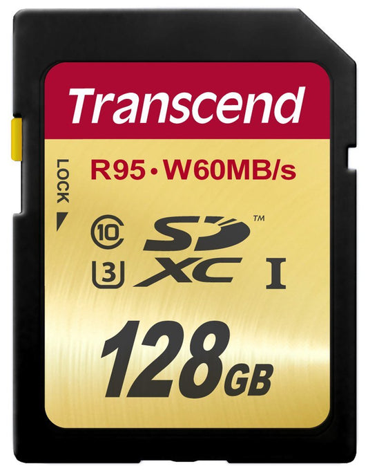 Buy Transcend 128GB SDXC UHS-I U3 (R95, W60MB/s) from Vmart in Pakistan