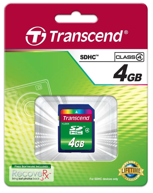 Buy Transcend 4GB SDHC Card (SD2.0 Class 4) from Vmart in Pakistan