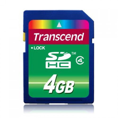 Buy Transcend 4GB SDHC Card (SD2.0 Class 4) from Vmart in Pakistan