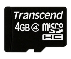 Buy Transcend 4GB microSDHC Card Class 4 (SD 2.0) from Vmart in Pakistan