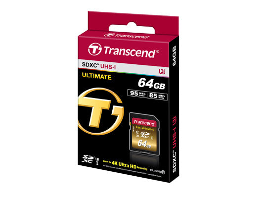 Buy Transcend 64GB SDXC UHS-I U3 (R95, W85MB/s) from Vmart in Pakistan