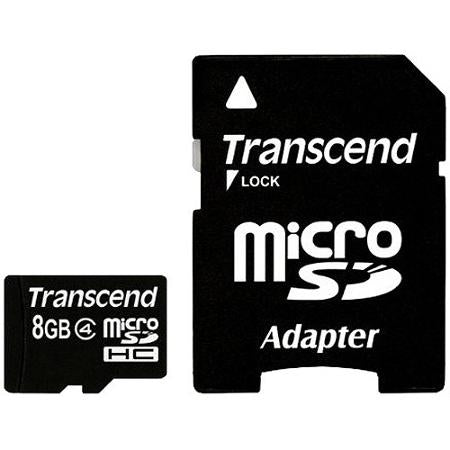 Buy Transcend 8GB microSDHC Card Class 4 (SD 2.0) from Vmart in Pakistan