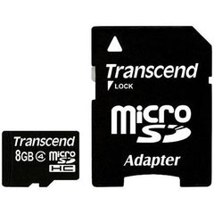 Buy Transcend 8GB microSDHC Card Class 4 (SD 2.0) from Vmart in Pakistan