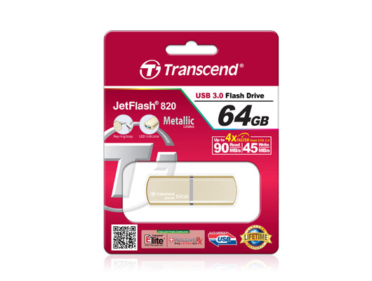 Buy Transcend JetFlash 820G 64GB (USB 3.0) from Vmart in Pakistan