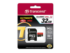 Buy Transcend 32GB microSDHC Class 10 UHS-I 600x (Ultimate) from Vmart in Pakistan