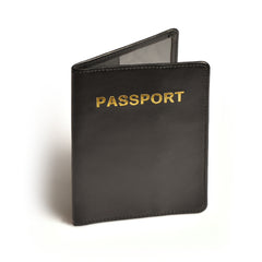 Buy Travel Blue RFID Blocking Leather Passport Cover - Black from Vmart in Pakistan