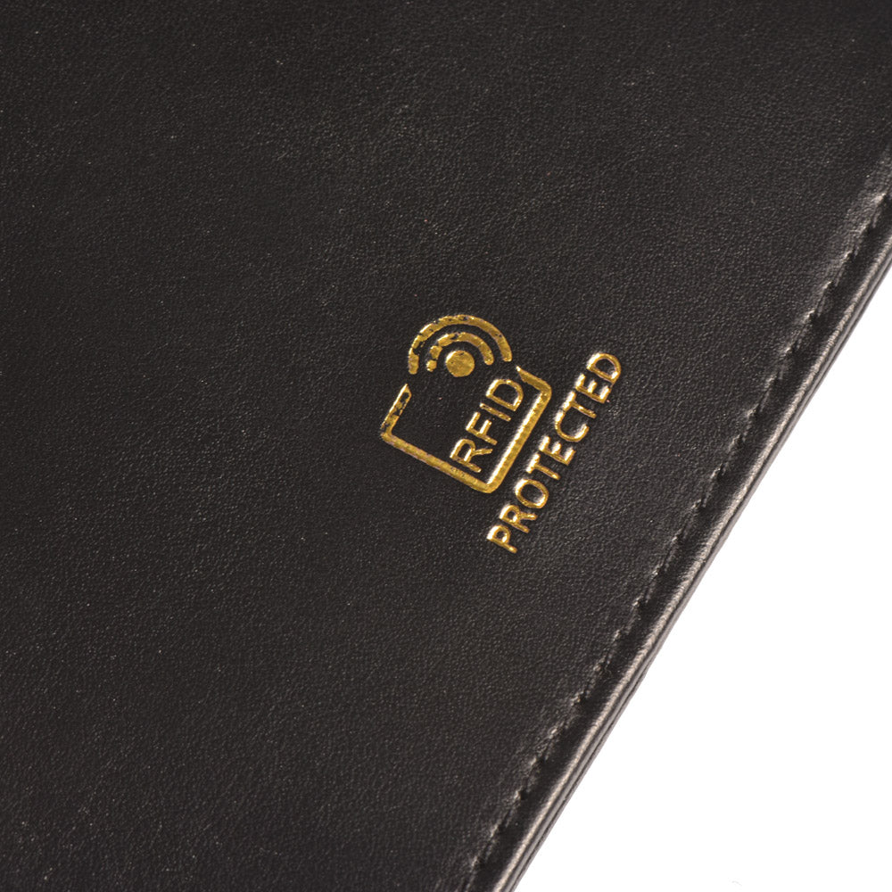 Buy Travel Blue RFID Blocking Leather Passport Cover - Black from Vmart in Pakistan