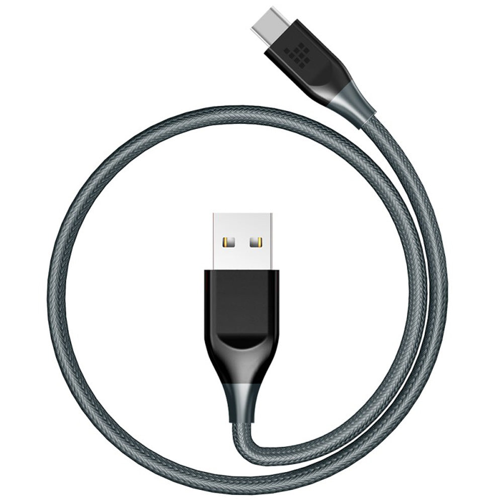 Buy Tronsmart ATC5 Braided Nylon USB-C to USB-A Charging & Syncing Cable 3Ft x 1 - Grey from Vmart in Pakistan