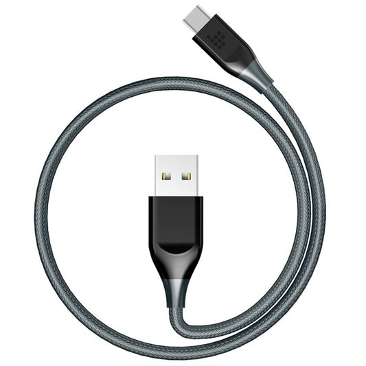 Buy Tronsmart ATC5 Braided Nylon USB-C to USB-A Charging & Syncing Cable 3Ft x 1 - Grey from Vmart in Pakistan